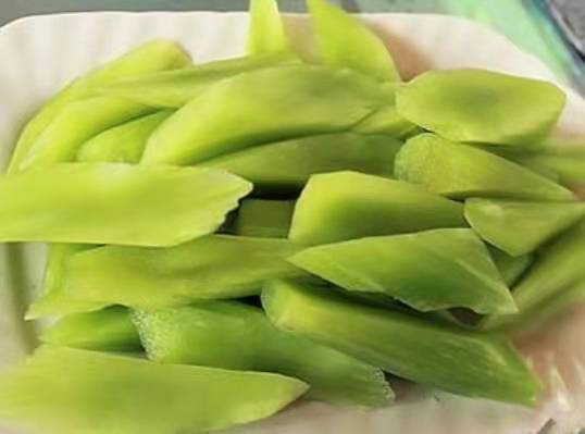 免处理 新鲜【切块莴苣】切段莴笋 滚刀装块 250g